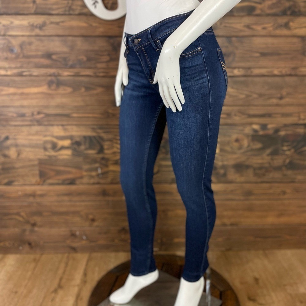 Hollister | Low Rise Skinny Jeans Darkwash Denim Blue Skinny Classic‎ Y2K